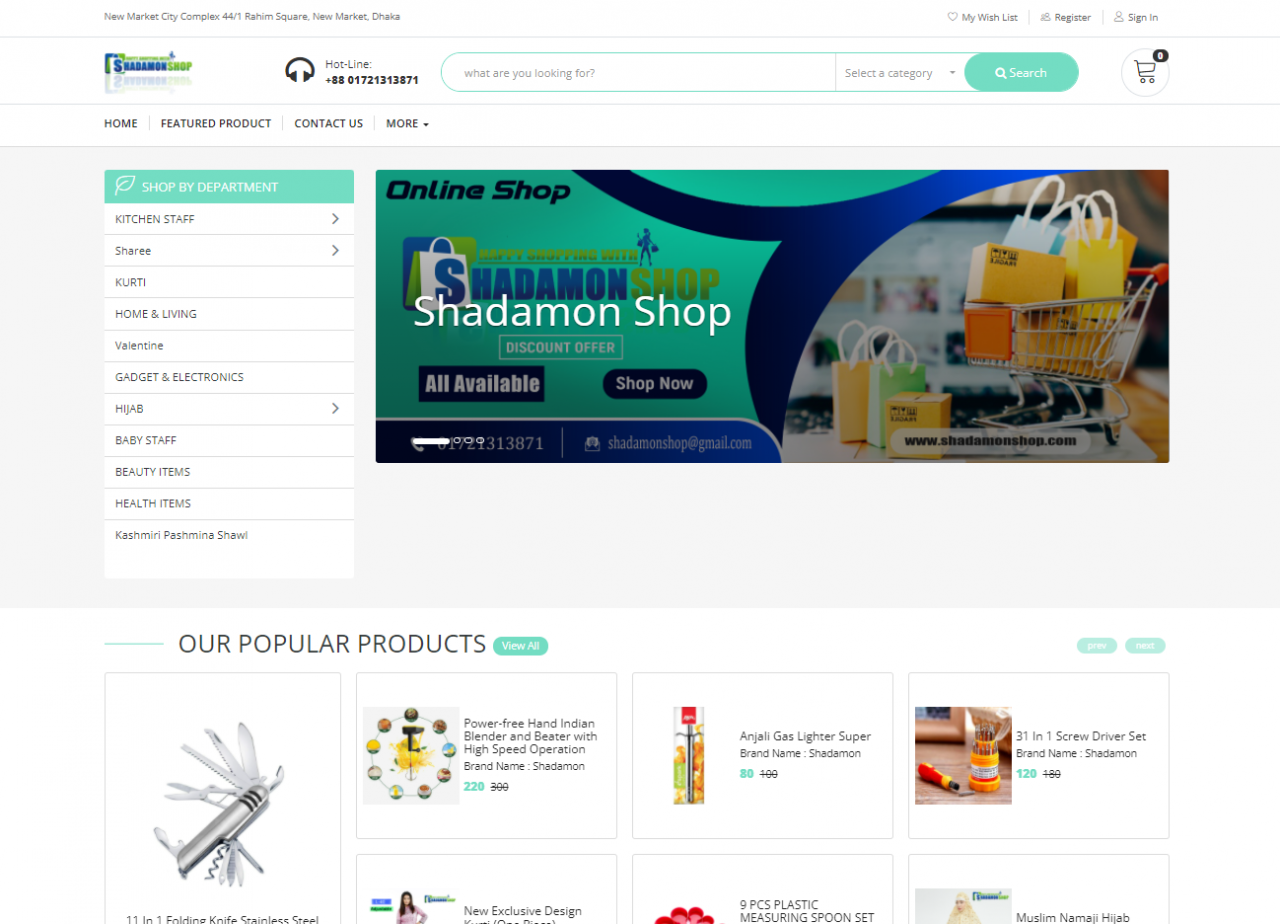 Shadamon Shop | Happy Shopping with ShadaMon-Shop